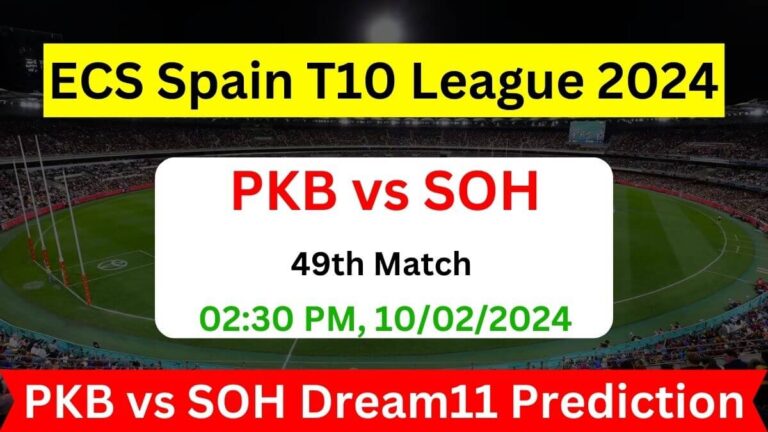 PKB vs SOH Dream11 Prediction Today Match