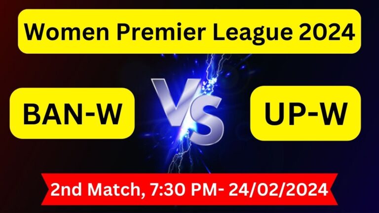 BAN-W vs UP-W Dream11 Team Prediction Today Match