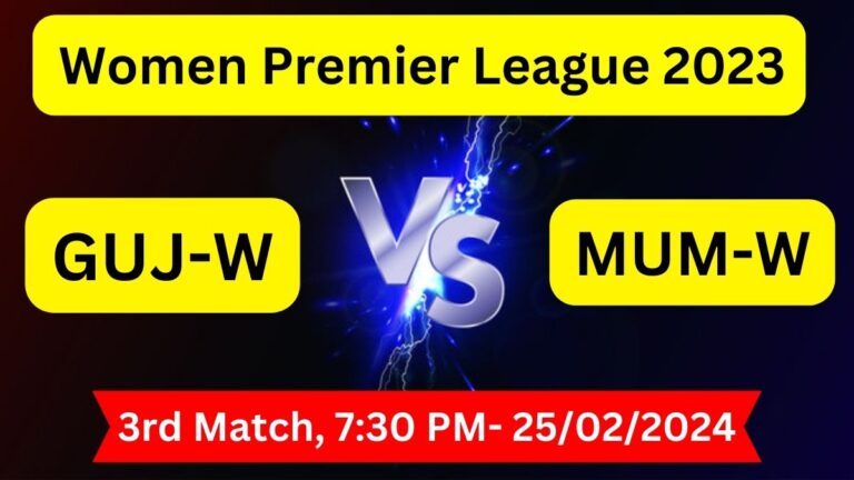 GUJ-W vs MUM-W Dream11 Team Prediction Today Match