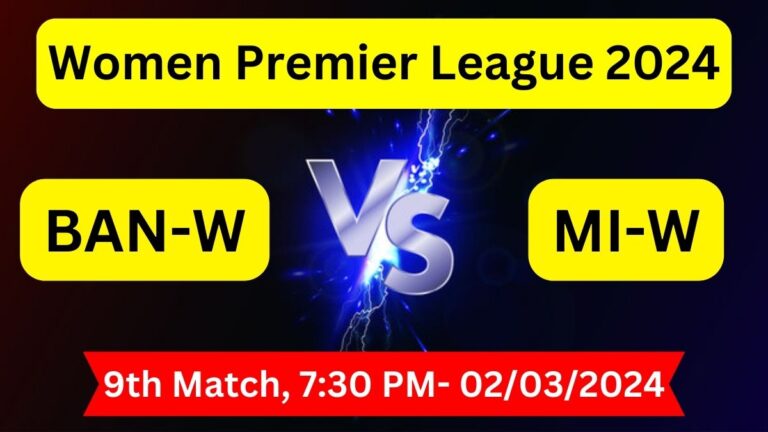 BAN-W vs MI-W Dream11 Team Prediction Today Match